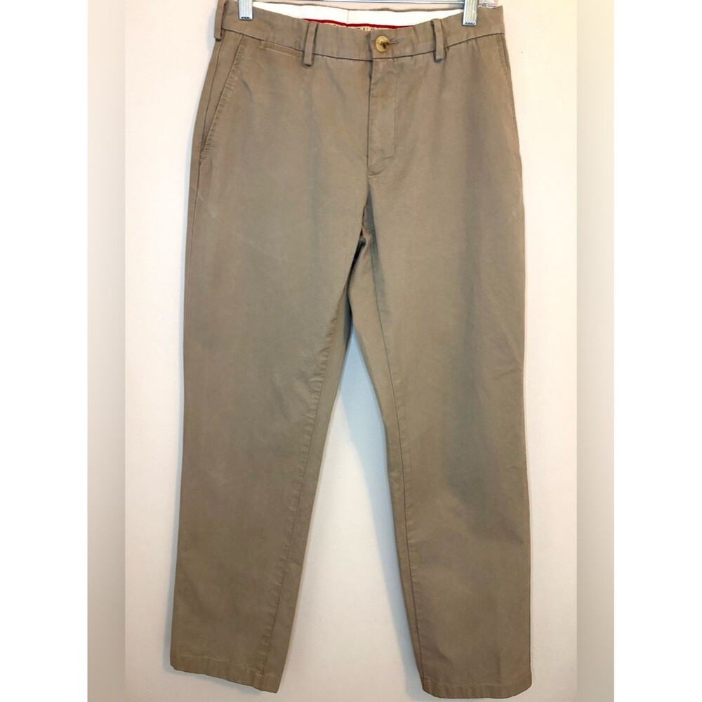 Burberry London Men’s Khaki Chino Pants Straight Leg 30R